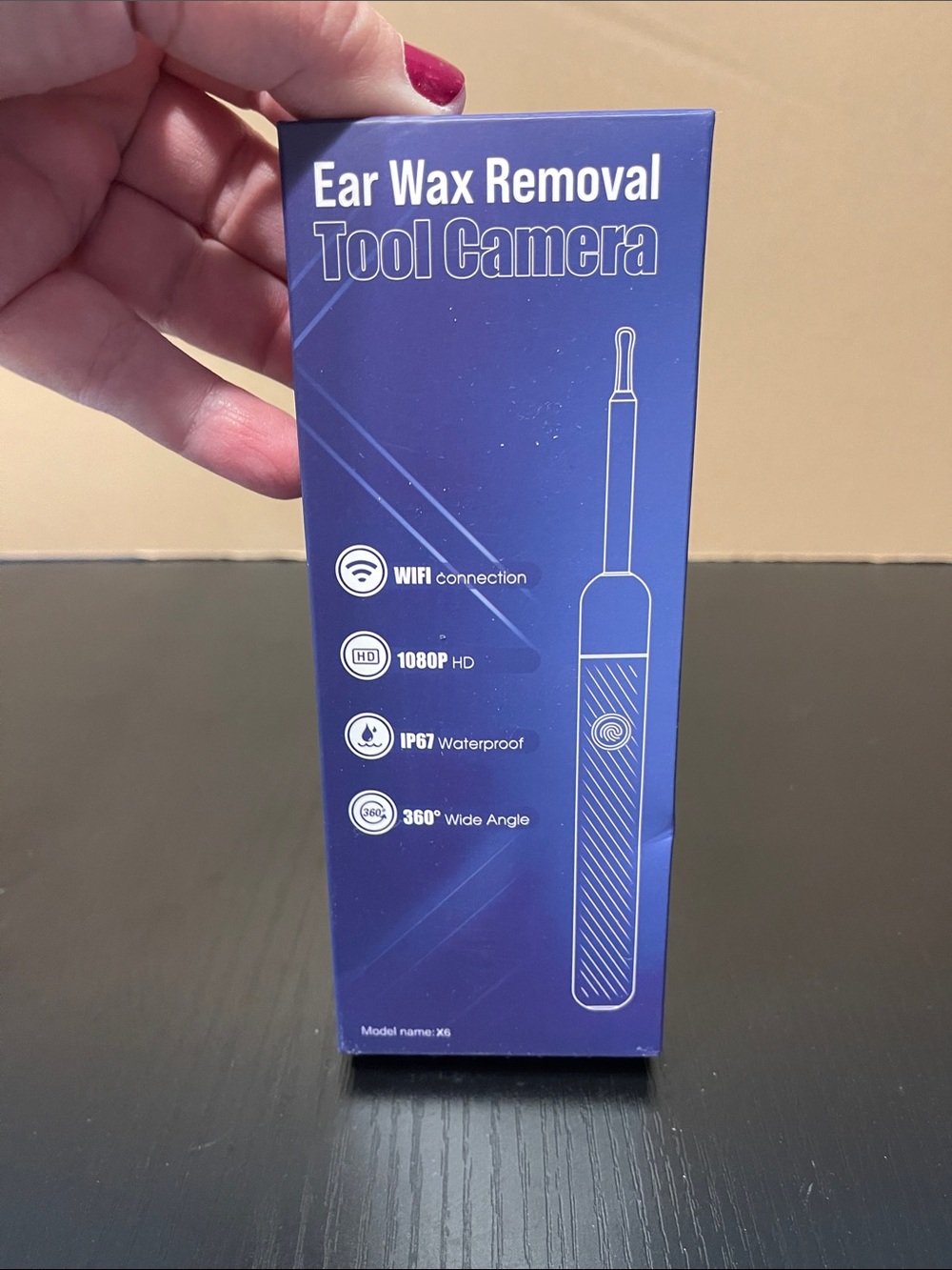 Ear Wax Removal Tool Camera - Blue